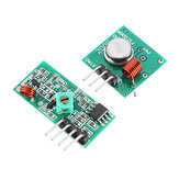 Kit de módulo transmissor de decodificador RF 433Mhz de 3 peças para ARM MCU sem fio