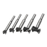 5Pcs 15-35mm Forstner Drill Bits Set Hinge Hole Cutters Wood Working Hole Saw Cutters 