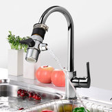 Víztakarékos buborékfúvó csap konyhába és fürdőszobába forgatható szórófejjel, elágazó szeleppel, szűrővel és csatlakozóval