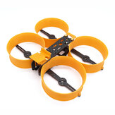 Kit de marco H de 3 pulgadas y 140 mm de diámetro para drones de carreras FPV RC impresos en 3D + fibra de carbono, 75.5 g