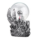 Lampa pięciocalowa z kulą-plazmą w kształcie szkieletu, dekoracyjne oświetlenie magiczne do domu