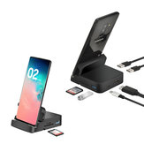 Bakeey 8 Σταθμός αποβίβασης Hub USB-C 1 σε 8 με USB 3.0 / 2 * USB 2.0 / Τροφοδοτικό USB-C PD3.0 15W / Οθόνη HD HDMI 4K / Αναγνώστες καρτών μνήμης Για Smart Phone Laptop Για Samsung Galaxy 20 Για iPad Pro 2020 MacBook Air 2020