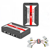 HotRc A100 6-in-1 3.7V Lipo-Batterieladegerät für Hubsan X4 Q4 H107L H107C WLtoys JJCR UDI