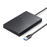UGREEN 2.5 inç SATA Harici Sabit Disk Kutusu USB 3.0/Micro-B 3.0 Harici Katı Hal Disk Kutusu 5Gbps 6TB Maksimum HDD SSD Mobil Sabit Disk Kılıfı UASP S.M.A.R.T Uyku Modu CM471 Desteği