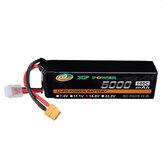 Batteria LiPo XF POWER 14.8V 5000mAh 100C 4S con spina XT60 per drone RC