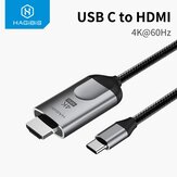 Кабель HAGIBIS USB C к HDMI Type-C к HDMI Thunderbolt 3 для MacBook Huawei P30 P40 Pro Mate 40 Pro