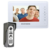 Kit interphone vidéo ENNIO SY819M11 avec écran TFT 7 pouces, 1 caméra, 1 moniteur et vision nocturne