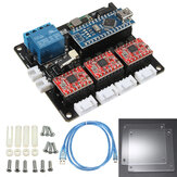 USB 3 Axis Stepper Motor Driver Board για DIY Laser Χαρακτική μηχανή 3 Axis Control Board