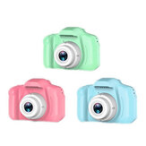 Câmera digital miniatura para crianças com tela LCD IPS de 2,0 polegadas, bateria recarregável de 400mAh, resolução 1080P HD de 13 megapixels - brinquedos infantis
