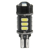 T15 4W Xenon White No Error Canbus 5630 15 COBs LED Car Backup Lights Reversing Bulb with Lens