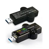 Digitale USB3.0 Tester IPS Kleurenscherm Voltmeter Amperemeter Oplaadbaar Detectie-instrument Power Bank Indicatielampje