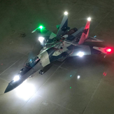 Φώτα ελέγχου πλοήγησης προσομοίωσης LED φωτισμός για αεροπλάνα RC και drone RC με τάση 2S-3S.