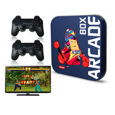 Arcade Box Video Oyun Konsolu PS1 DC Naomi 64GB Klasik Retro 33000+ Oyun Süper Konsol 4K HD Ekranlı Oyun Kontrolcüsü ile TV Projektör Monitöründe