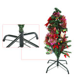 40cm 7ft Metal Holder Base Christmas Tree Stand Green Cast Iron Stand Decorations