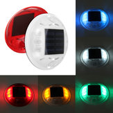 Dış mekan Renkli 4 LED Güneş Enerjili Işık Yol Yolu Zemin Lambası