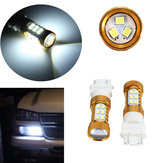 HID White 27-3528-SMD LED Auto DRL Lampadina luci di circolazione diurna 3156 3157 4114 4157