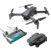 HR H14 5G WIFI FPV GPS ile 4k Çift Kamera Optik Akış Konumlandırma Katlanabilir RC Drone Quadcopter RTF
