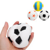 Jumbo Futebol Voleibol Squishy Lento Crescimento Fofo Cordões de Telefone Bola Esportiva Divertida Brinquedo Infantil