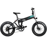 [EU Direct] FIIDO M1 Pro 12,8 Ач 48 В 500 Вт 20 дюймов складной велосипед-мопед 130 км пробег Механический дисковый тормоз электрический велосипед