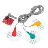 Módulo de sensor de pulso AD8232 para monitoreo del ritmo cardíaco y dispositivos de monitoreo