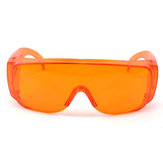 445nm Blau-violette Laserschutzbrille OD4 + 200-540nm Augenschutzschutzbrille Orange