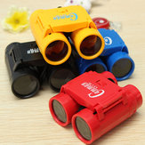 Télescope jouet binoculaire pour enfants avec grossissement 2,5 x 26 + lanière pour le cou