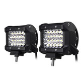 4 ιντσών LED Light Light Bar Spot Beam Fog Lamp 10-30V 72W White 2PCS for Offroad SUV Truck