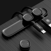 Baseus mágneses kábeltartó kábeltartó asztali kábelkezelő vezetéktartó iPhone 12 Poco X3 NFC készülékhez