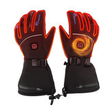PATHONOR 60℃ Αδιάβροχα ηλεκτρικά θερμαινόμενα γάντια με ενσωματωμένη μπαταρία λιθίου 7,4V 2600mAh και 3 επίπεδα θερμοκρασίας