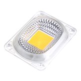 3pcs ad alta potenza 50 W bianco caldo LED COB Light Chip con lente per DIY Flood Spotlight AC220V