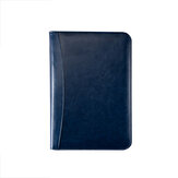 A5 Zipped Folder Diary Notebook and Journal Calculator Binder Spiral Note Book Business Bag Line Handbook Gifts with Calculators