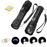XANES 1287 Anzug Zoomable Tactical LED Taschenlampe XHP50 Highlight Mit 18650 USB-Kabel Taschenlampe Set Teleskop-Taschenlampe