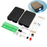 Kit de electrónica de placa de circuito de linterna simple FLA-1 DIY de 5 piezas