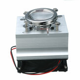 20-100W LED Alüminyum Isı Emicili Soğutma Fanı Reflektör Braketi 44mm Lens Seti