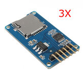 3個のMicro SD TFカードメモリシールドモジュールSPI Micro SDアダプタ