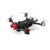 Happymodel Crux3 NLR Nano LR 135 mm Distância entre eixos FPV Racing Drone de longo alcance com nova câmera AIO 5in1 ELRSF4 2G4 FC CADDX ANT