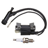 Ignition Coil + Spark Plug For Honda GX240 GX270 GX340 GX390 8HP/11HP Engine 