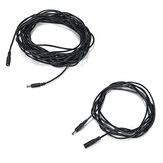 3/5/10m DC 12V Power Extension Cable Cord 5.5x2.1mm Plug Wire for CCTV Camera