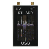 Excellway® Ham rádióvevő 100KHz-1.7GHz teljes sávú UV RTL-SDR USB-tuner vevő
