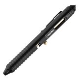 Leoansen T10 1 قطعة الدفاع التكتيكي جل القلم متعددة الوظائف النحاس صافرة القلم الكتابة توقيع القلم بقاء أدوات