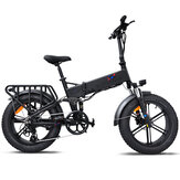 ENGWE MOTOR PRO Elektromos kerékpár 750W 16Ah 2022-es verzió 48V 20 * 4in 100-120km Hatótáv Gumiabroncsos összecsukható elektromos kerékpár Városi Hagyományos Kerékpárhegyek E BIKE EU DIRECT