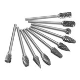 We willen 10 stuks Tungsten Carbide Burr Rotary File Boor Bits met een schacht van 3 mm en een snijder.