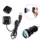 BT-760 Transmissor FM Bluetooth sem fio Carregador de carro USB duplo 3,1A Kit de carro Reprodutor de áudio MP3