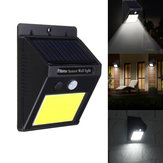 太陽光発電48 LED PIRモーションセンサーウォールライト 防水屋外ガーデンランプ