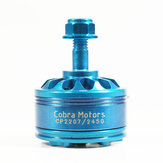 Moteur sans balais Cobra Blue Edition CP2207 2207 2450KV 3-6S pour drones de course FPV RC