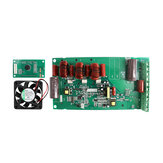 60A MPPT Solar Charge Controller Circuit Board with Fan and Backlight LCD 12V 24V 36V 48V Solar Regulator Module