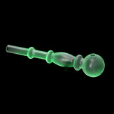 5 inç Mini Boyutlu Noctilucent Su Bardağı Boru Cam Eşya Luminous Yeşil Bitki Tüp Tutucu