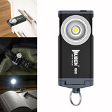 Linterna LED de llavero WUBEN G2 P9 500LM de liberación rápida con cola magnética tipo C de carga Super Wide-angle Floodlight Keychain Lamp Work Light con clip trasero