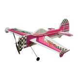 Dancing Wings Hobby E17 YAK55 Avión RC acrobático 3D de espuma EPP con una envergadura de 800 mm, kit de entrenador de avión / combo de kit + energía