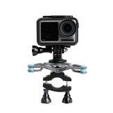 Bike Bicycle Bracket Damping Shock Absorber Mount Fixed Clip Tripod for OSMO Action Gopro Hero Camera Accessories